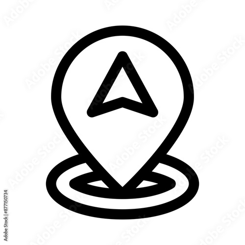Free Download map line icon - GFXLoad