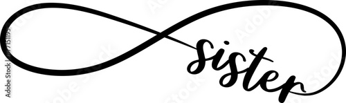 Sister Infinity Symbol