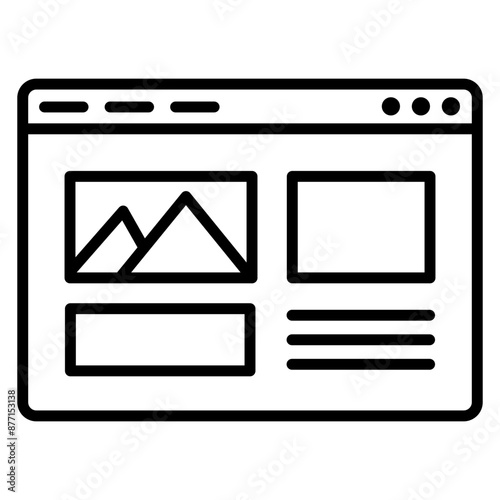 Web Design Icon