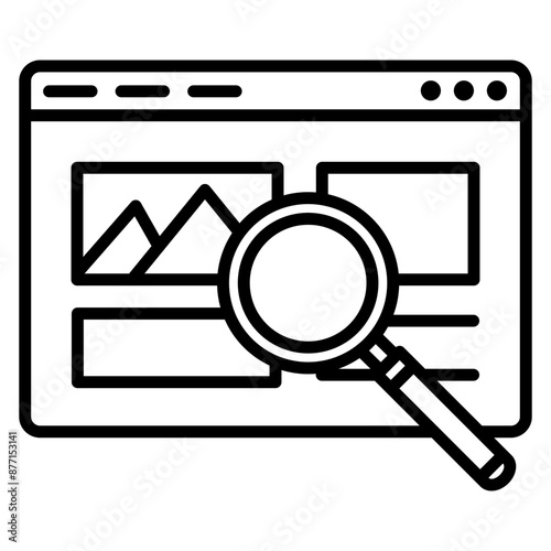 Online Search Icon