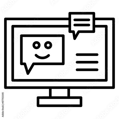 Chat Bot Icon