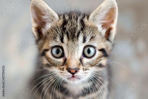 Wallpaper Mural Close-up portrait. Front view. Adorable Border looking at camera. Torontodigital.ca