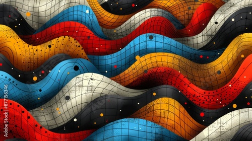 Colorful gradient fluid flow shape background, abstract background with the colorful mesh color and geometric shape, modern background in gradients color and liquid of the texture 
