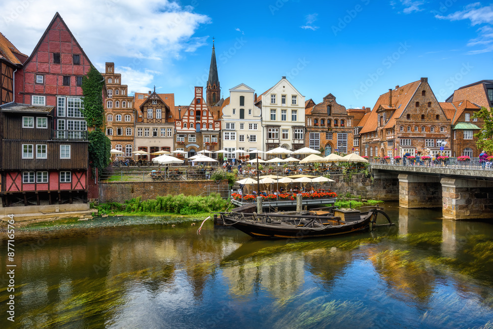 Obraz premium Luneburg historical Old town, Germany