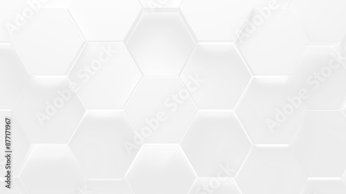 white honeycomb hexagon texture isolated on white or transparent png