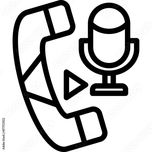 IVR (Interactive Voice Response) Icon