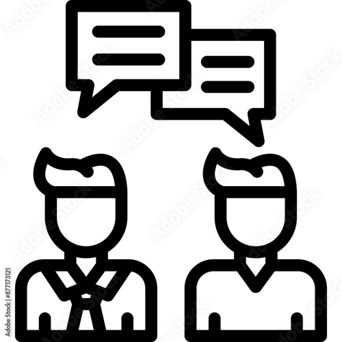 Customer Interaction Icon