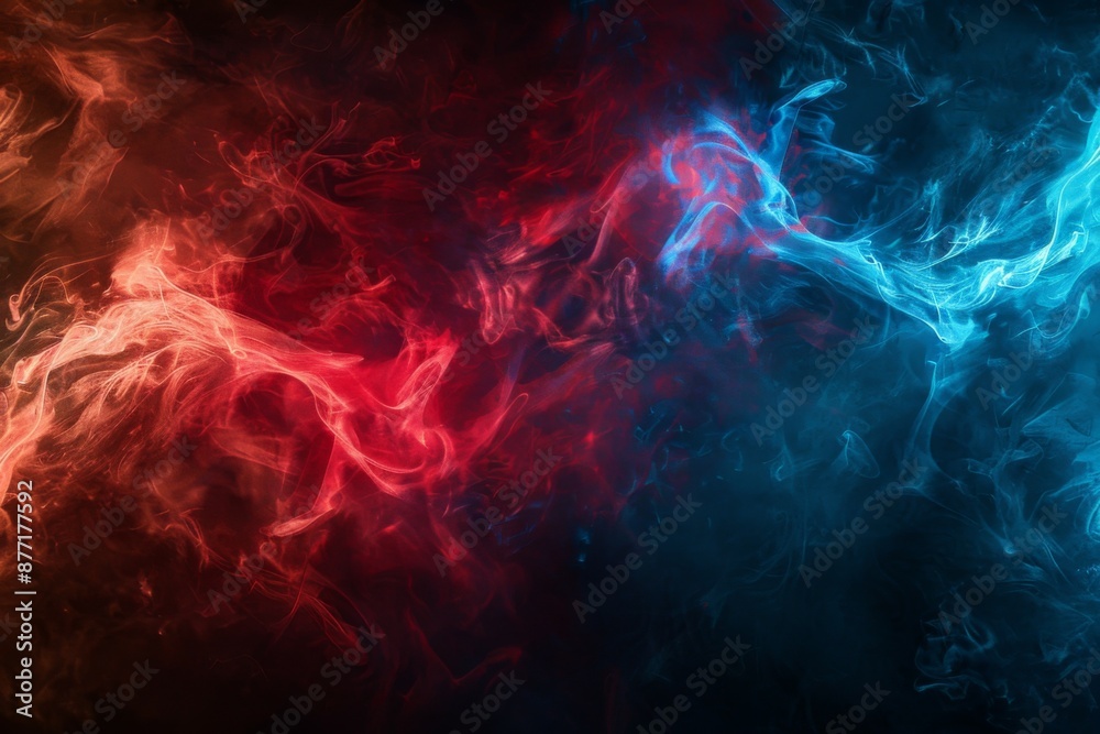 Abstract Colorful Smoke Background Abstract Colorful Smoke Background