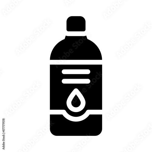 water bottle glyph icon