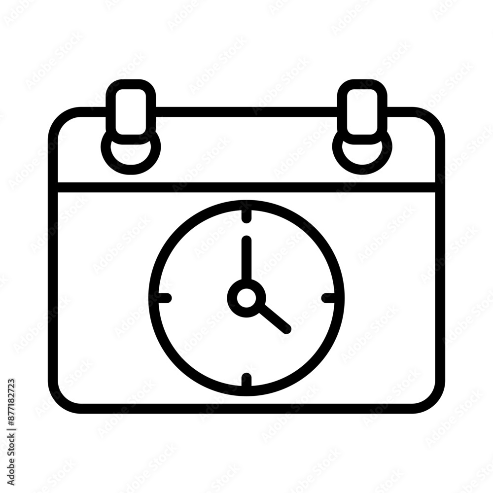 Time Management Lineart Time Management Lineart