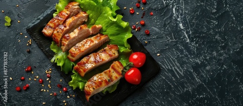 Shogayaki a Japanese dish w...