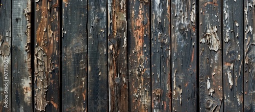 Close up view of a wooden w...