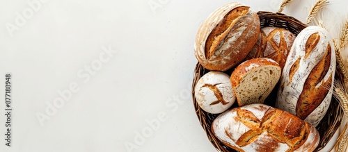 An assortment of fresh brea...