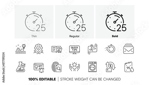 Ranking, Fast recovery and Teamwork line icons. Pack of Internet notification, Roller coaster, Engineering documentation icon. Petrol canister, Map, Chemistry lab pictogram. Line icons. Vector