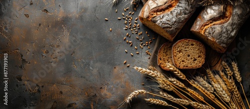 Bread accompanied by barley...