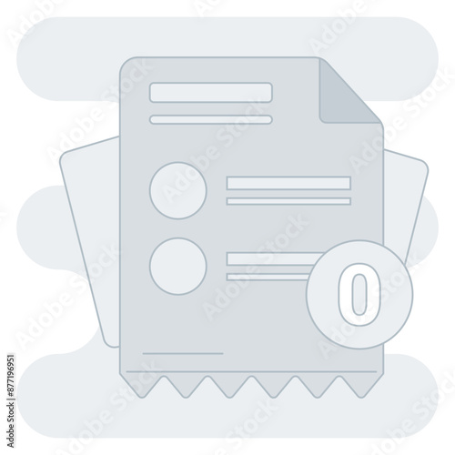 Empty transaction illustration, perfect for empty states user interface projects