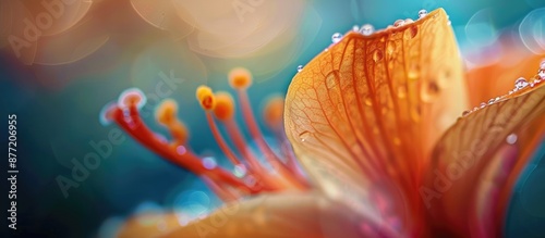 A deliberately blurred clos...