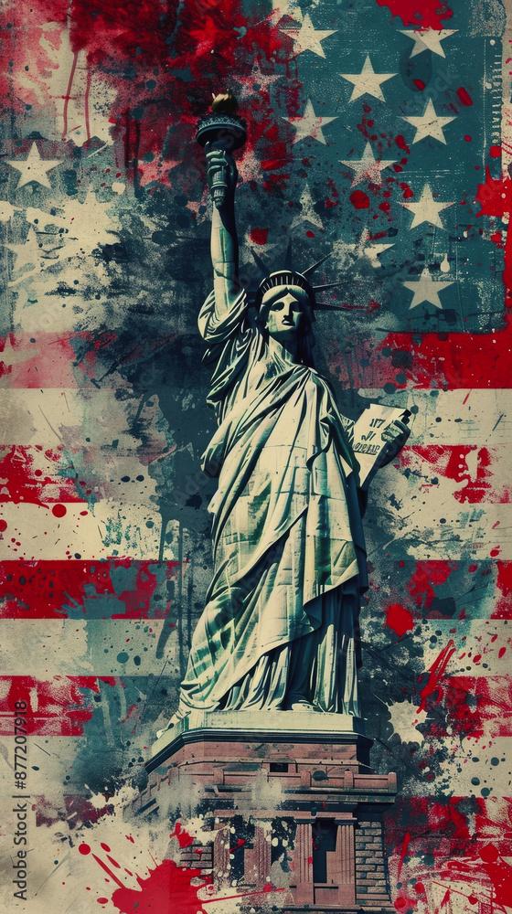 custom made wallpaper toronto digitalUSA Patriot's Day. The concept of National holidays, Flag Day, Veterans Day, Memorial Day, Independence Day, Patriot's Day