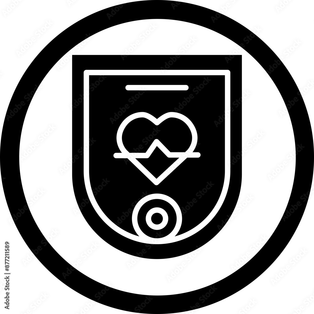 Pulse Oximeter Vector Glyph Black Icon Pulse Oximeter Vector Glyph Black Icon