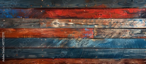 Vibrant wood texture on a c...