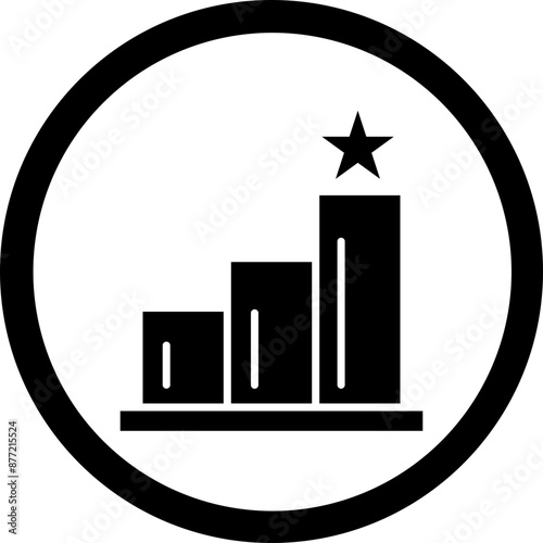 Competition Glyph Black Icon