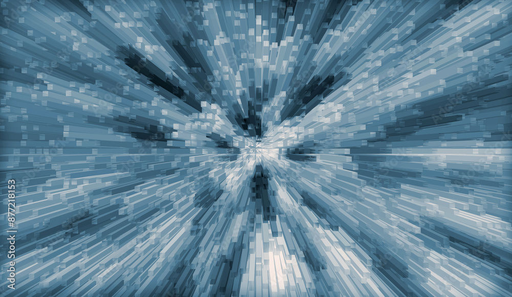 Fototapeta premium Abstract futuristic background, futuristic pattern