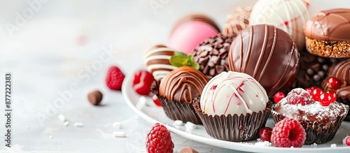 Confectionery displayed aga...
