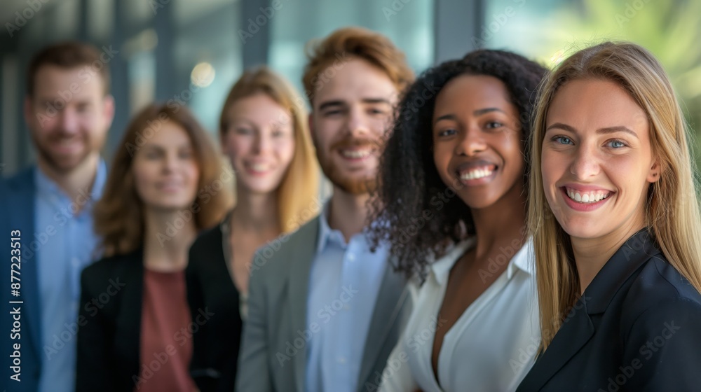 group of young business people with different ethnicity work together as a team group of young business people with different ethnicity work together as a team
