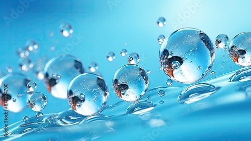 Water drops or oil bubbles