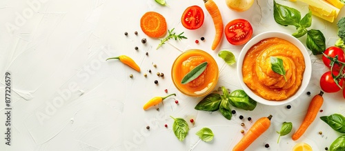 Healthy baby puree and fres...