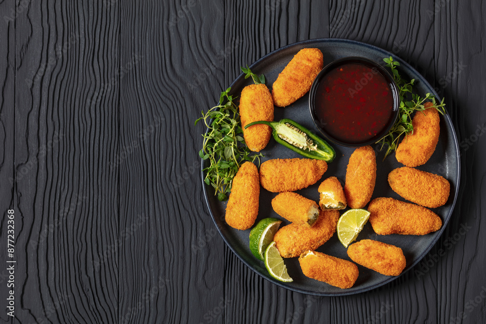 crispy baked cream cheese stuffed jalapeno poppers crispy baked cream cheese stuffed jalapeno poppers
