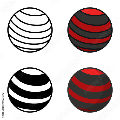 The Stability Ball improves core strength, balance, and flexibility, and is versatile for various fitness exercises and rehabilitation.