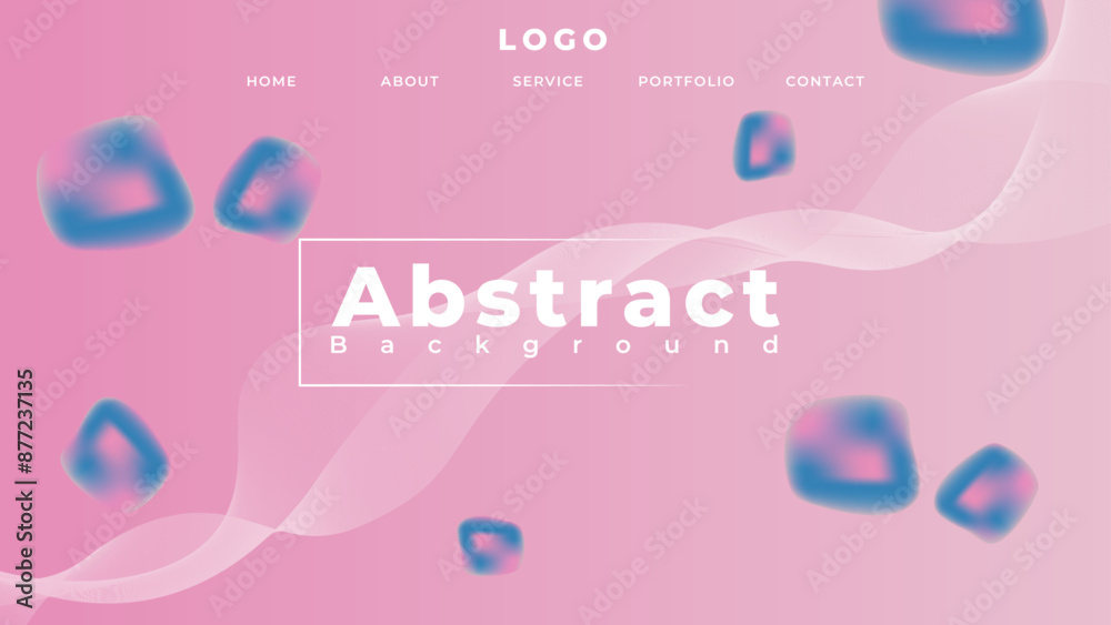 Minimal abstract background design with unique user interface crypto web ui ideas