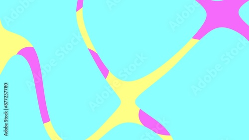 Abstract Colorful Pattern: A vibrant and dynamic abstract composition with a playful mix of colors, perfect for adding a touch of modern flair.