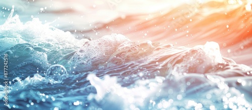 Abstract summer banner back...