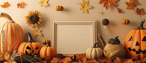 Halloween themed mockup fea...