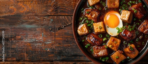 Asian cuisine with a close ...