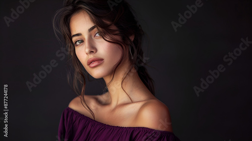 portrait of a beautiful woman