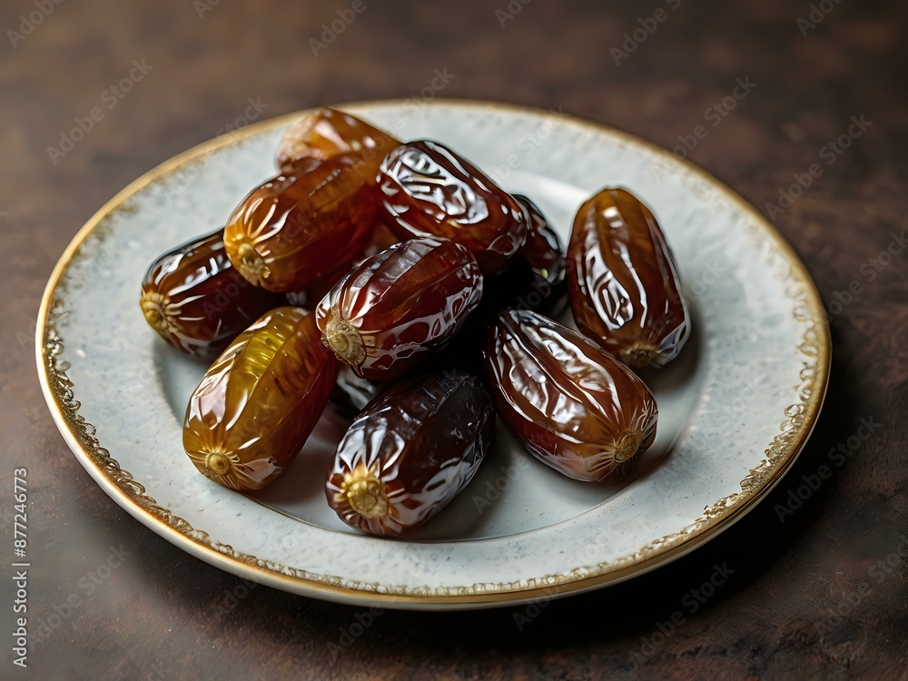 dates close up. date palm background. Date palm on a traditional craftsman market.Horizontal image dates close up. date palm background. Date palm on a traditional craftsman market.Horizontal image
