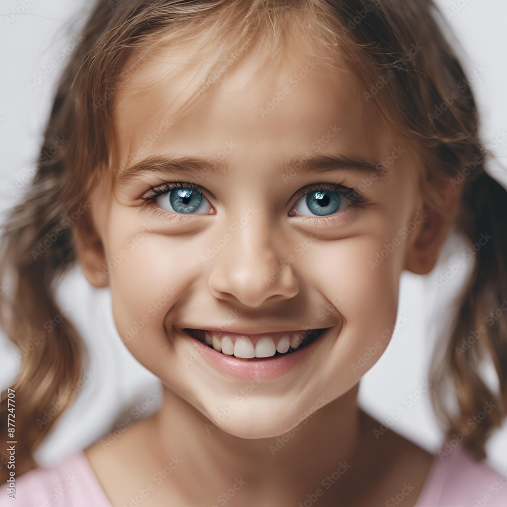 portrait of a smiling child portrait of a smiling child