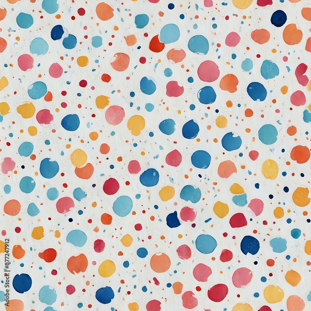 Vibrant Polka Dot Pattern Vibrant Polka Dot Pattern