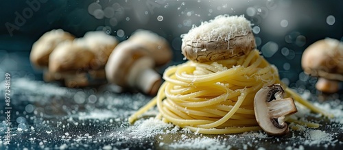 Close up of delectable past...