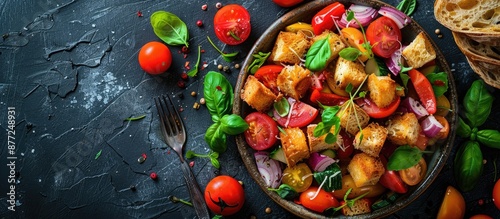 Top view image with copy sp...