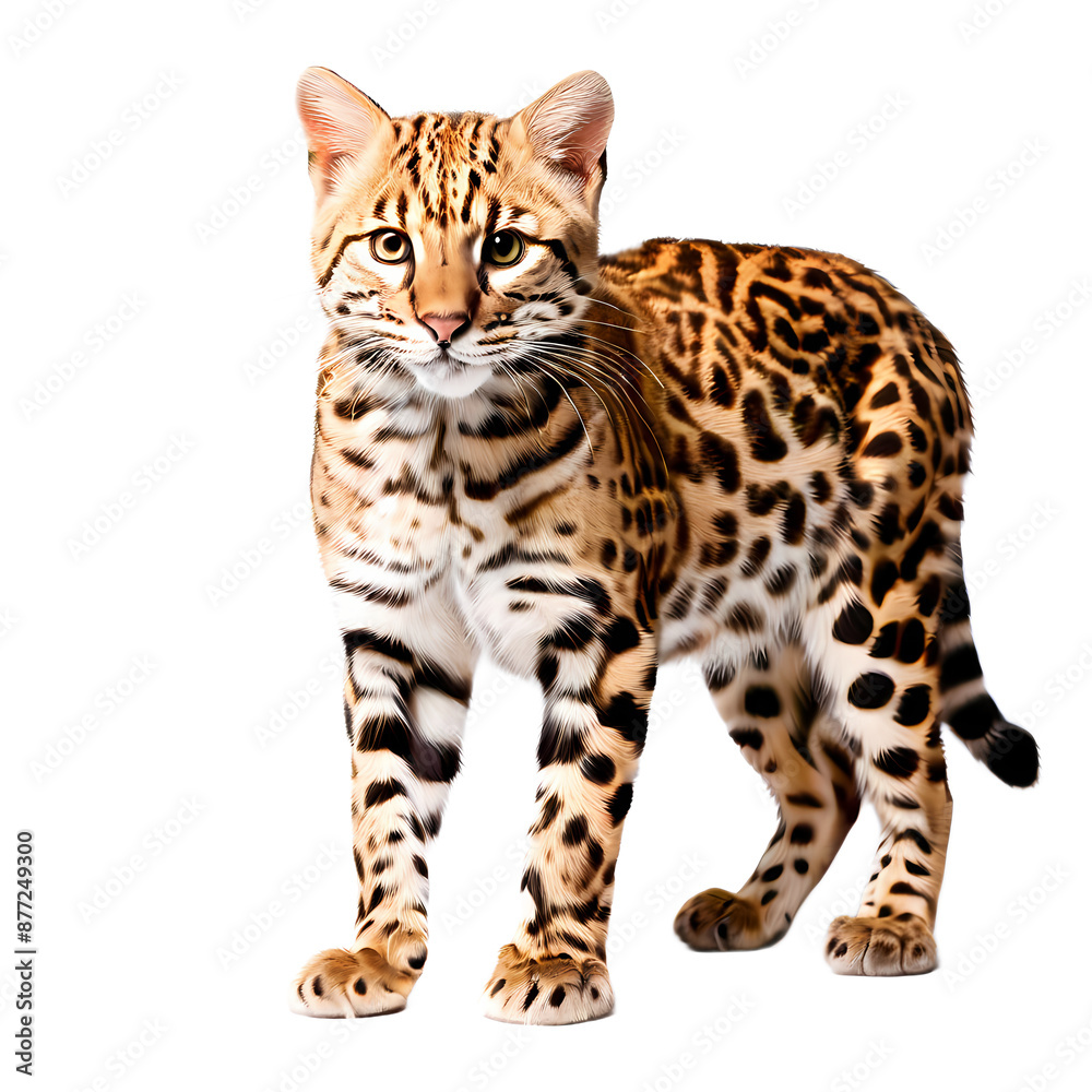Ocelot png, Ai Generated Ocelot png, Ai Generated
