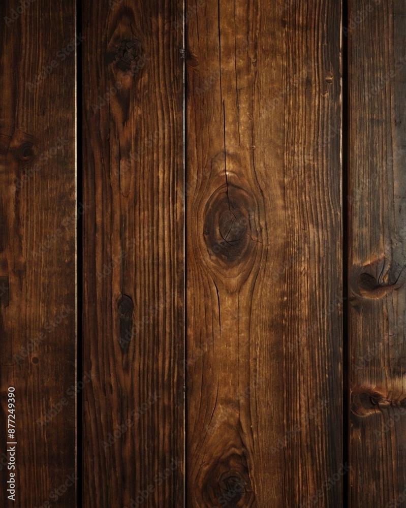 Obraz premium seamless background featuring a vintage, classic woodgrain texture with rich, warm tones and subtle grain patterns, perfect for retro designs, nostalgic projects, or adding a timeless, rustic touch to
