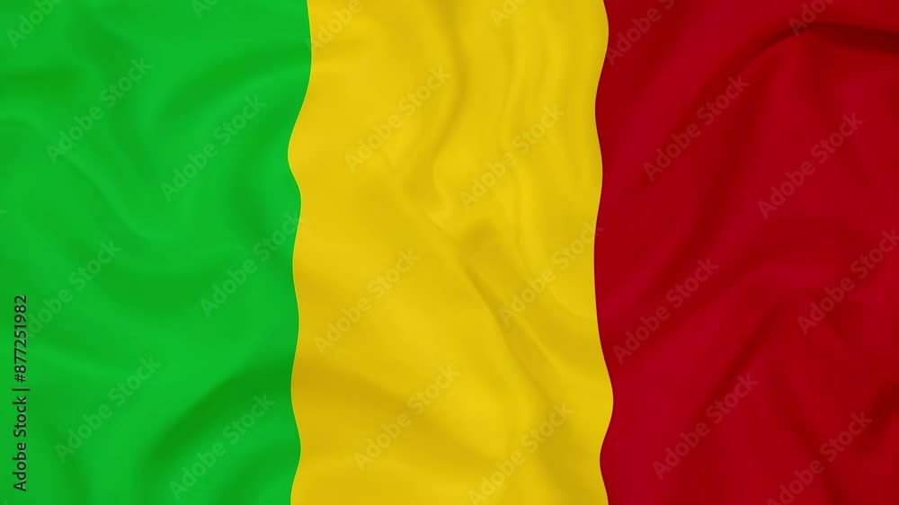Mali Flag Background, Mali waving flag Texture background Mali Flag Background, Mali waving flag Texture background
