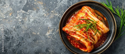 Traditional Korean dish of ...