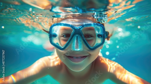 Childhood Adventure: Snorkeling Delight © Luba