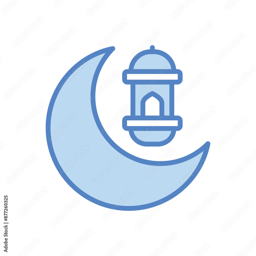 Moon vector icon Moon vector icon