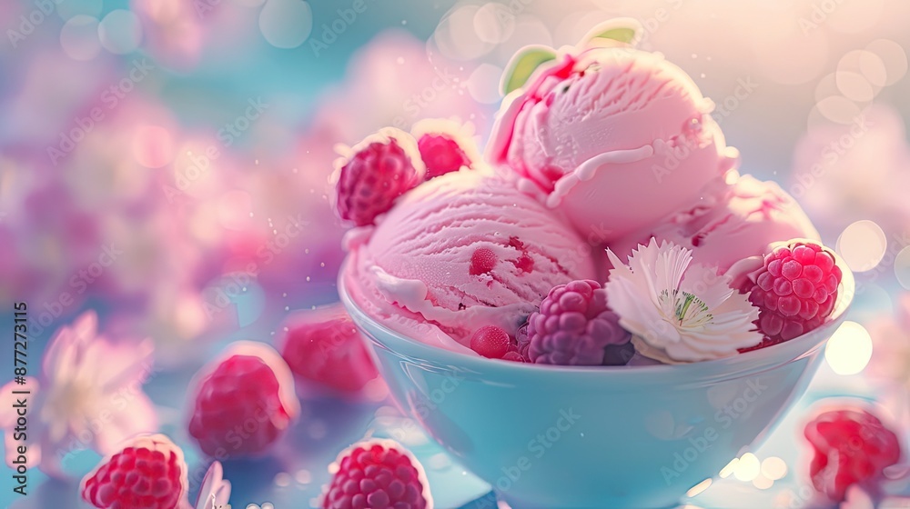 Sweet, chill ice cream. Generative AI Sweet, chill ice cream. Generative AI
